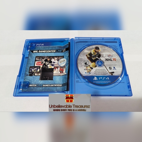 NHL 15 For PS4 Mint Condition Complete in Case - Picture 4 of 5